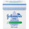Johnson's Baby Cotton Buds 200pk -B&M Shop 242499 johnsons baby cotton buds 200
