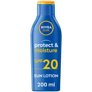 Nivea Protect & Moisture Sun Lotion Spf 20 200ml 3 Nivea Protect & Moisture Sun Lotion Spf 20 200ml