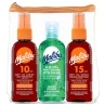 Malibu Travel Bag With Sunscreen 3pk -B&M Shop 281323 malibu dry oil 3 piece travel pack