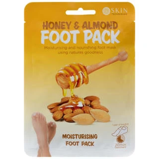 Skin Techniques Honey & Almond Foot Pack 3 Skin Techniques Honey & Almond Foot Pack