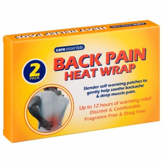 B&M Care Essentials Back Pain Heat Wrap 2pk 3 B&M Care Essentials Back Pain Heat Wrap 2pk