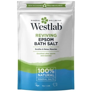 Westlab Reviving Epsom Bath Salt 1kg 3 Westlab Reviving Epsom Bath Salt 1kg