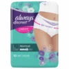 Always® Always Discreet Large Underwear 10pk -B&M Shop 329294 always discreet large underwear 10pk