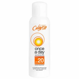 Calypso Once A Day Sun Lotion Spray Spf 20 200ml 3 Calypso Once A Day Sun Lotion Spray Spf 20 200ml