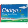 B&M Clarityn Allergy Relief Tablets 7pk 2 B&M Clarityn Allergy Relief Tablets 7pk -B&M Shop 330737 clarityn allergy 10mg 7 tablets