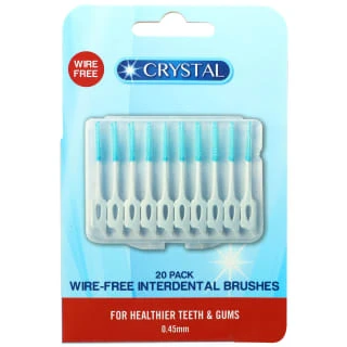 B&M Crystal Interdental Brushes 20pk 3 B&M Crystal Interdental Brushes 20pk