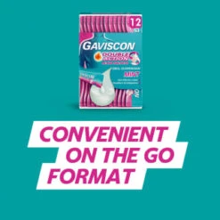 Gaviscon Double Action Liquid Sachets 12pk 15 Gaviscon Double Action Liquid Sachets 12pk -B&M Shop 345488 gaviscon 12 x 10ml double action 10ml liquid sachets 7