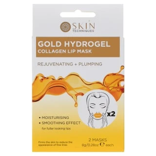 Skin Techniques Gold Hydrogel Collagen Lip Mask 3 Skin Techniques Gold Hydrogel Collagen Lip Mask
