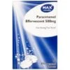 B&M Paracetamol Effervescent Tablets 24pk -B&M Shop 355316 24 tablets max effervescent paracetamol 500mg
