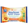 Skin Techniques Hayfever Relief Wipes -B&M Shop 359505 skin techniques hayfever relief wipes 30pk