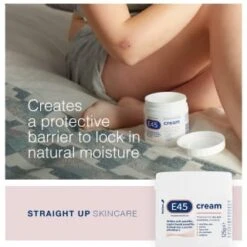 E45 Dermatological Cream 125g -B&M Shop 359821 e45 cream dry skin 125g 5