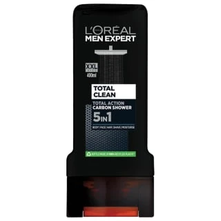 L'Oreal Men Expert Total Clean Shower Gel 400ml 3 L'Oreal Men Expert Total Clean Shower Gel 400ml