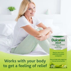 B&M Dulcolax Adult 5mg Gastro-Resistant Tablets 20pk -B&M Shop 367925 20pk dulcolax adult 5mg gastro resistant tablets 2