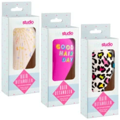 Style Studio Detangling Hair Brush - Leopard Print 15 Style Studio Detangling Hair Brush - Leopard Print -B&M Shop 372073 print detangle hair brush group