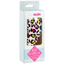 Style Studio Detangling Hair Brush - Leopard Print 12 Style Studio Detangling Hair Brush - Leopard Print -B&M Shop 372073 print detangle hair brush leopard