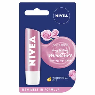 Nivea Soft Rose Lip Balm 4.8g 3 Nivea Soft Rose Lip Balm 4.8g