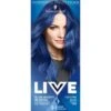 Schwarzkopf Live Hair Dye - Electric Blue 1 Schwarzkopf Live Hair Dye - Electric Blue -B&M Shop 375850 live hair dye 095 electric blue