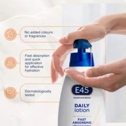 E45 Daily Lotion Skincare 400ml -B&M Shop 377296 e45 daily lotion 400ml 2