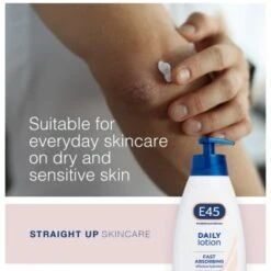 E45 Daily Lotion Skincare 400ml -B&M Shop 377296 e45 daily lotion 400ml 4