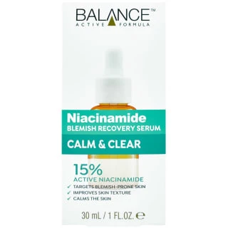 B&M Balance Niacinamide Blemish Recovery Serum 30ml 3 B&M Balance Niacinamide Blemish Recovery Serum 30ml