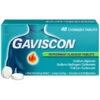 Gaviscon Chewable Tablets 48pk - Peppermint -B&M Shop 379273 gaviscon 48 chewable tablets peppermint