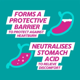 Gaviscon Double Action 150ml - Mixed Berries 6 Gaviscon Double Action 150ml - Mixed Berries - Image 4