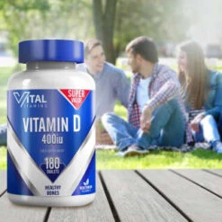 B&M Vital Vitamins Vitamin D 400iu 180pk -B&M Shop 380939 vital vitamins vitamin d 400iu 180 tablets