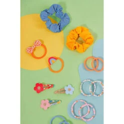 Ella Style Clips, Scrunchies & Elastics Set 6pk -B&M Shop 385597 ella style hair accessories