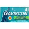 Gaviscon Peppermint Flavour Tablets 2 Gaviscon Peppermint Flavour Tablets -B&M Shop 386305 gaviscon peppermint 12 tablets