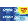 Oral B Oral-B 3D White Toothpaste Twin Pack 75ml 1 Oral B Oral-B 3D White Toothpaste Twin Pack 75ml -B&M Shop 386515 oral b 3d white artic fresh 2 x 75ml