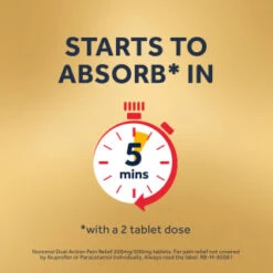 Nuromol Dual Action Pain Relief 200mg/500mg Tablets 6pk -B&M Shop 388294 nuromol ibuprofen and paracetamol 6s 6