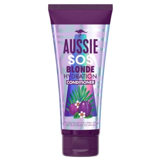 Aussie SOS Blonde Hydration Purple Conditioner 340ml 3 Aussie SOS Blonde Hydration Purple Conditioner 340ml