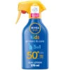Nivea Kids Protect & Care Sun Lotion Spf 50+ 270ml -B&M Shop 389468 nivea sun kids sun lotion spf50 plus 270ml