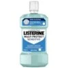 Listerine Multi Protect Alcohol-Free Sensitive Mouthwash 500ml - Mild Mint -B&M Shop 390988 listerine mouthwash multi protect sensitive 500ml