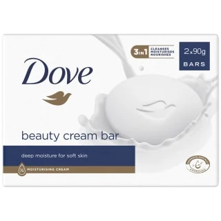 Dove Beauty Cream Bar 2 X 90g 3 Dove Beauty Cream Bar 2 X 90g