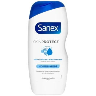 B&M Sanex Skin Protect Nourishing Shower Gel 200ml 3 B&M Sanex Skin Protect Nourishing Shower Gel 200ml