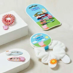 Peppa Pig Scrunchie - Pink -B&M Shop 396081 396116 396124396127 396128 396128 peppa pig hair accessories 3 2