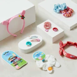 Peppa Pig Scrunchie - Pink -B&M Shop 396081 396116 396124396127 396128 396128 peppa pig hair accessories 4