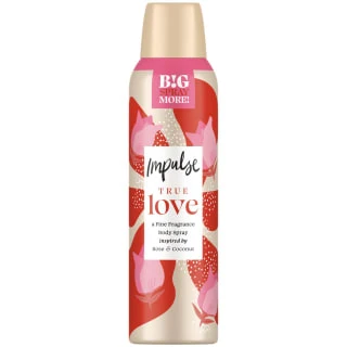 Impulse True Love Rose & Coconut Body Spray 150ml 3 Impulse True Love Rose & Coconut Body Spray 150ml
