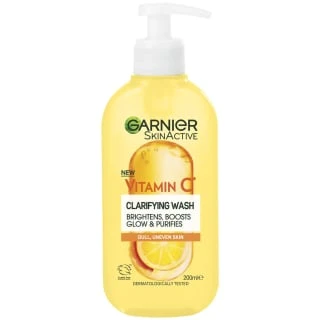 Garnier SkinActive Vitamin C Clarifying Wash 200ml 3 Garnier SkinActive Vitamin C Clarifying Wash 200ml