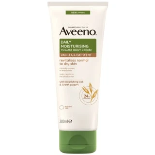 Aveeno Daily Moisturising Yogurt Body Cream 200ml 3 Aveeno Daily Moisturising Yogurt Body Cream 200ml