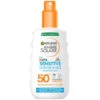Garnier Ambre Solaire Kids Sensitive Advanced Protection Spray Spf 50+ 150ml 1 Garnier Ambre Solaire Kids Sensitive Advanced Protection Spray Spf 50+ 150ml -B&M Shop 398525 garnier ambre solaire kids advanced sun protection mist spf50 150ml