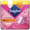 Bodyform Ultra Pads 10pk -B&M Shop 402619 bodyform ultra 10 liners